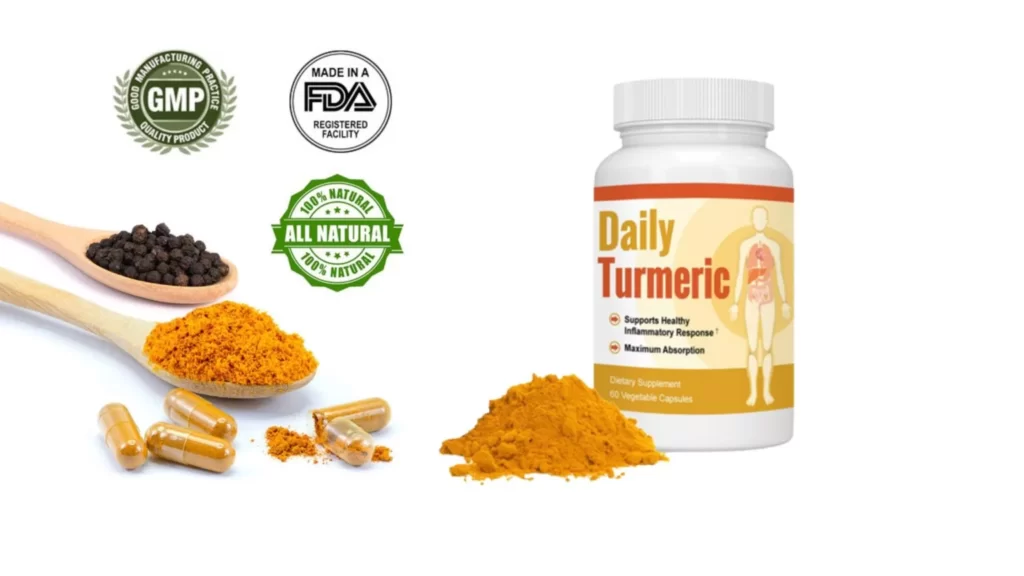 Daily Turmeric Ingredients