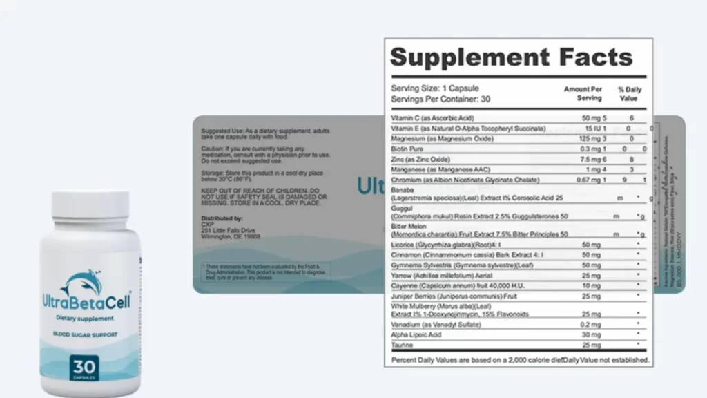 Ultra Beta Cell Supplements