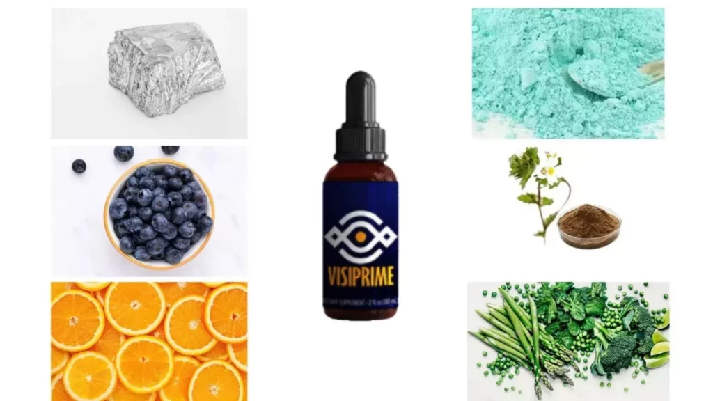 VisiPrime Ingredients