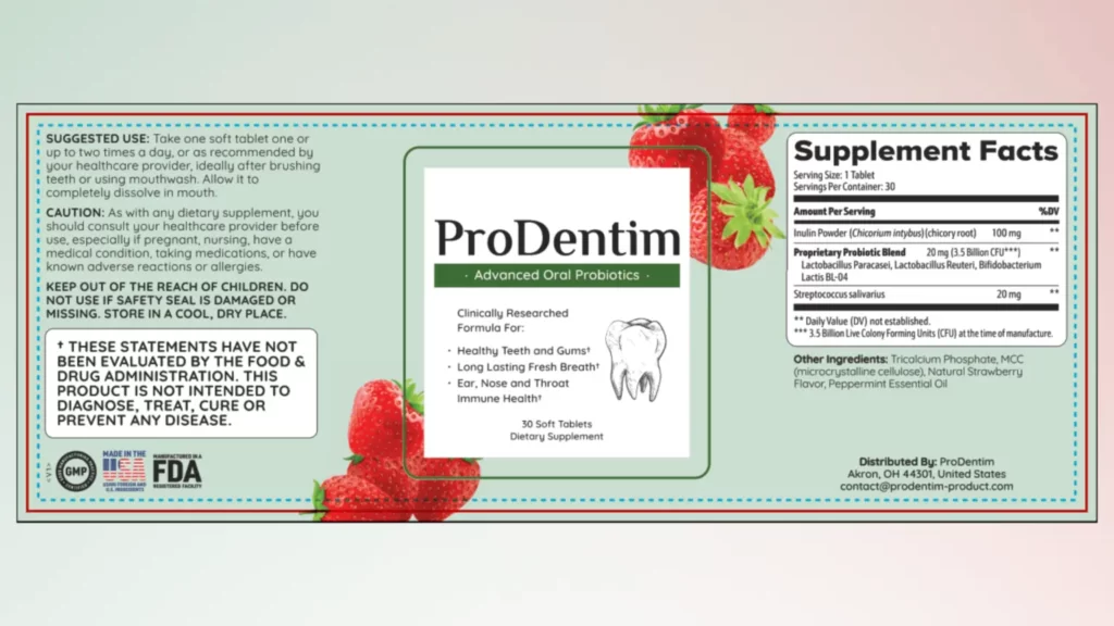 ProDentim Supplement