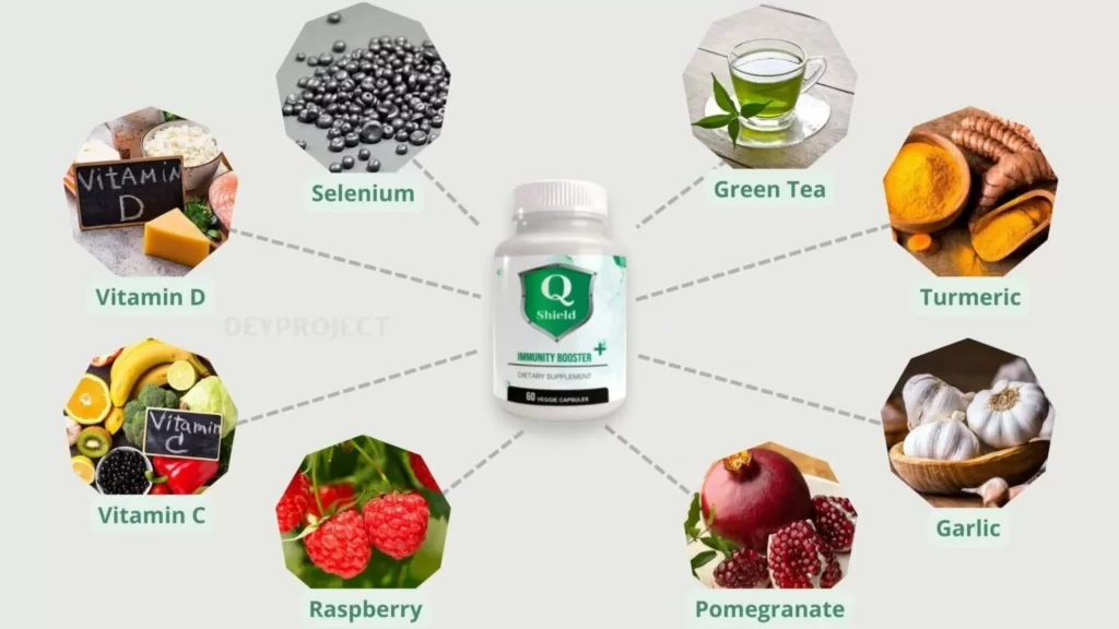 Q Shield Immunity Booster+ Ingredients