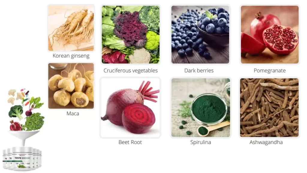 TestoGreens Ingredients